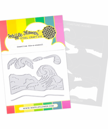 WAFFLE FLOWER - Coastline Die-n-stencil