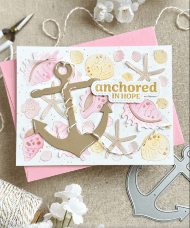 Alternative view of WAFFLE FLOWER - Floral Anchor Die