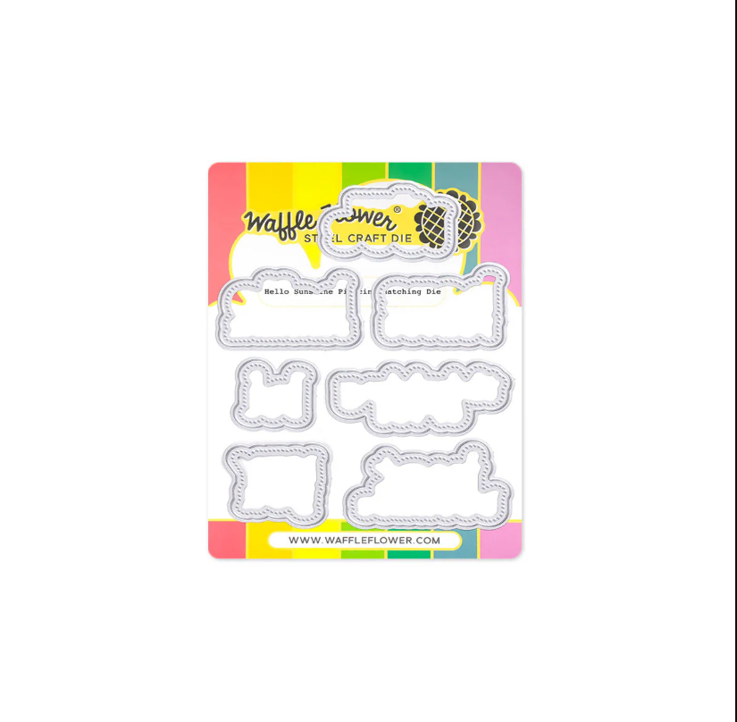 WAFFLE FLOWER - Hello Sunshine Piercing Matching Die