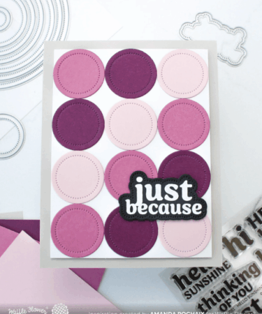 Alternative view of WAFFLE FLOWER - Hello Sunshine Sentiments Stamp Set