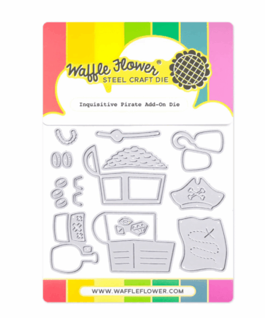WAFFLE FLOWER - Inquisitive Pirate Add-On Die