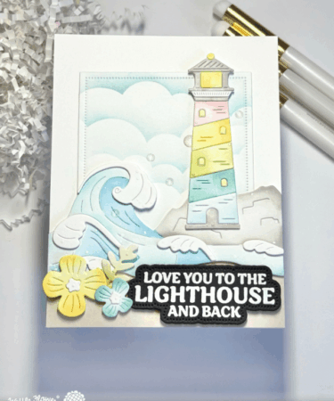 Alternative view of WAFFLE FLOWER - Lighthouse Die