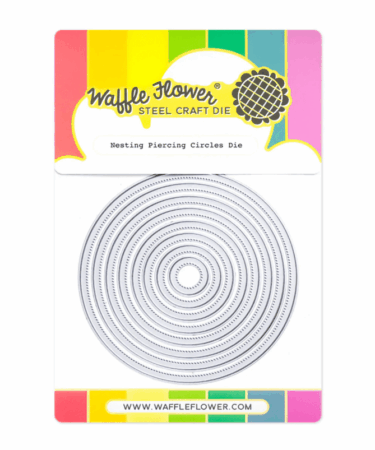 WAFFLE FLOWER - Nesting Piercing Circles Die