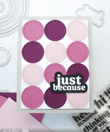 Alternative view of WAFFLE FLOWER - Nesting Piercing Circles Die