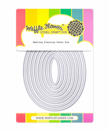 WAFFLE FLOWER - Nesting Piercing Ovals Die