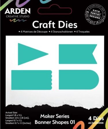 Arden Creative Studio - Maker Series Craft Dies - Banner Shapes 01