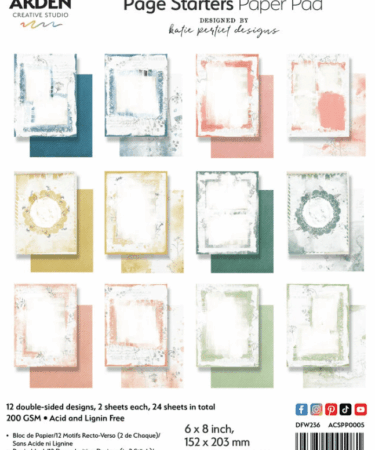 Arden Creative Studio - Page Starters 6x8 Inch Paper Pad