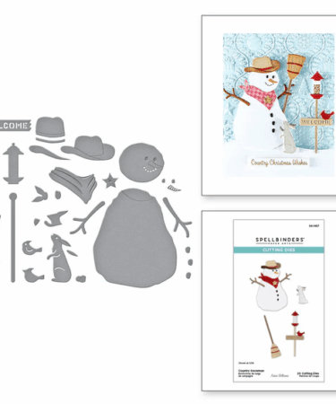 Spellbinders - Country Snowman Etched Dies