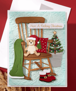 Alternative view of Spellbinders - Christmas Rocking Chair Etched Dies