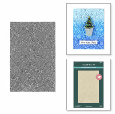 Spellbinders - Country Christmas 3D Embossing Folder