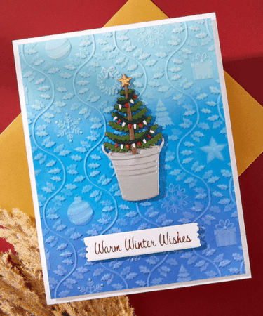 Alternative view of Spellbinders - Country Christmas 3D Embossing Folder