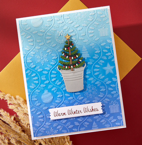 Spellbinders - Country Christmas 3D Embossing Folder - immagine 2