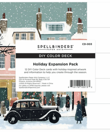 Alternative view of Spellbinders - Holiday DIY Color Deck Expansion Pack