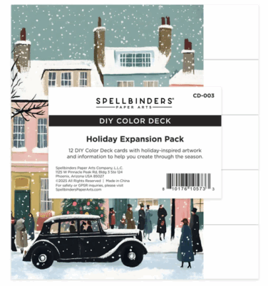 Alternative view of Spellbinders - Holiday DIY Color Deck Expansion Pack