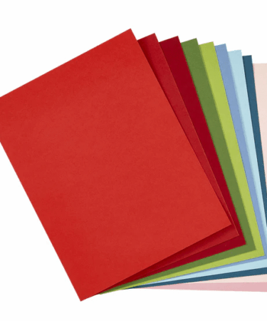 Spellbinders - Christmas Assortment ColorWheel Cardstock 8.5 x 11" (10 fogli)