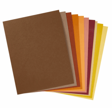 Spellbinders - Fall Assortment ColorWheel Cardstock 8.5 x 11"(10 fogli)