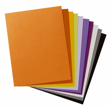 Spellbinders - Halloween Assortment ColorWheel Cardstock 8.5 x 11" (10 fogli)