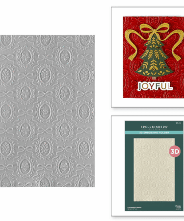 Spellbinders - Christmas Cameos 3D Embossing Folder