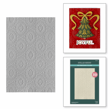 Spellbinders - Christmas Cameos 3D Embossing Folder