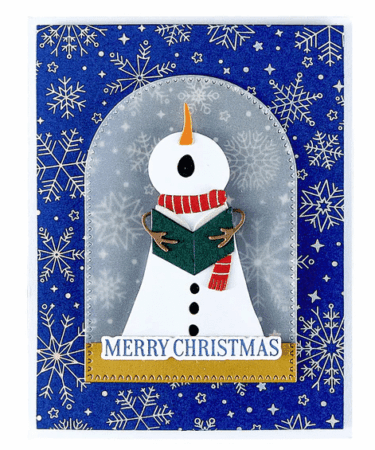 Alternative view of Spellbinders - Snowfall Shimmer BetterPress Plate