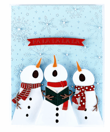 Alternative view of Spellbinders - The Snow Notes Etched Dies