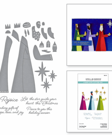 Spellbinders - The Three Magi Stamp & Die Set
