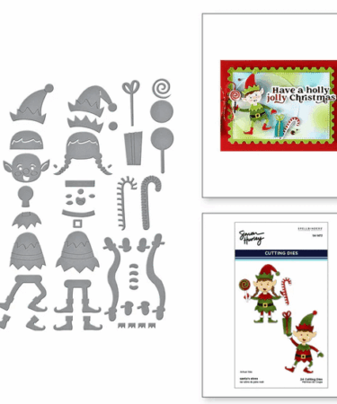 Spellbinders - Santa's Elves Etched Dies