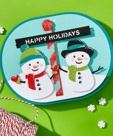 Alternative view of Spellbinders - North Pole Sentiments Etched Dies