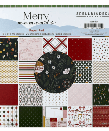 Spellbinders - Merry Moments Paper Pad