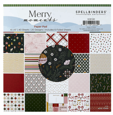 Spellbinders - Merry Moments Paper Pad