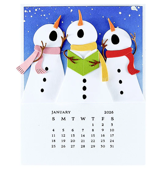 Spellbinders - DIY 2026 Calendar BetterPress Plate - immagine 2