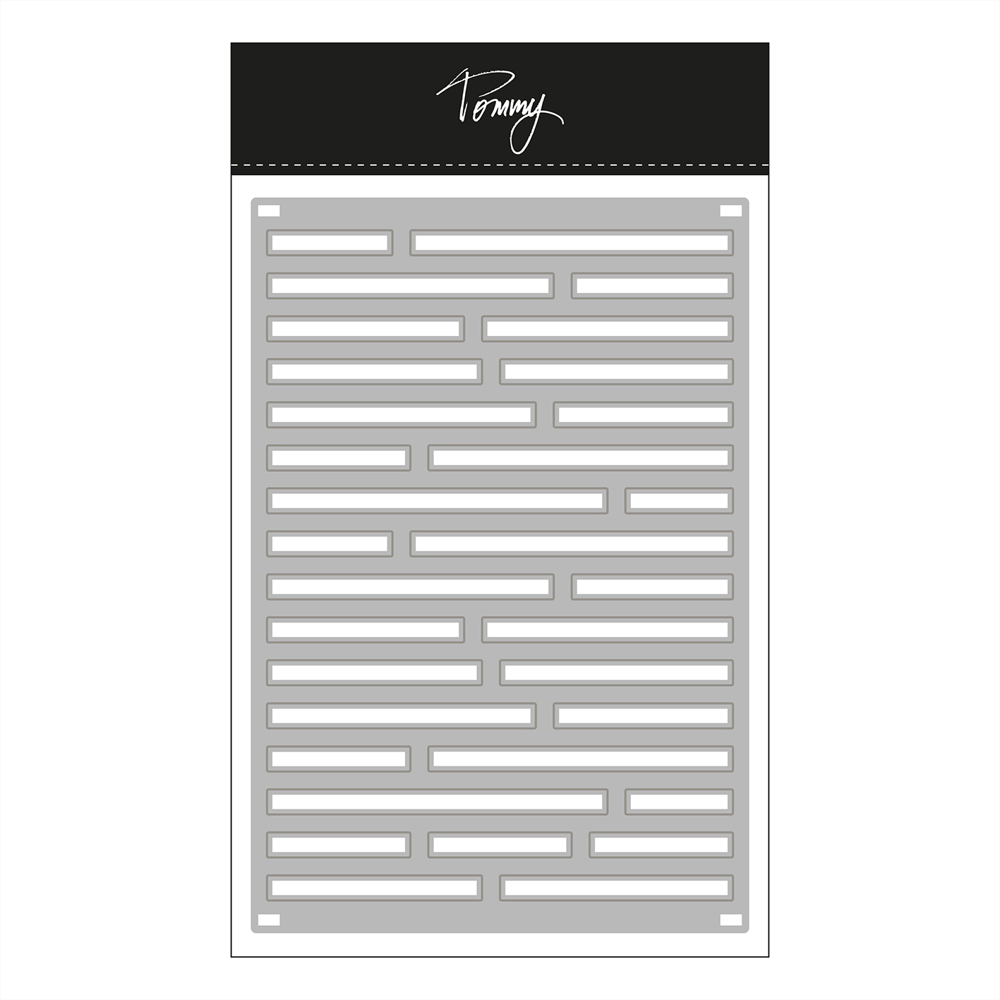 TOMMY ART - Tommy fustella - Basic die - Tons of strips®