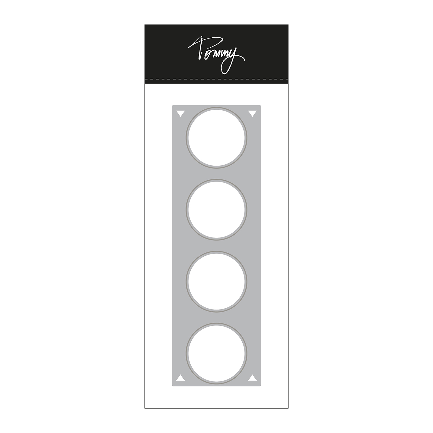 TOMMY ART - Tommy fustella - Basic die - 3,8cm circle labels®