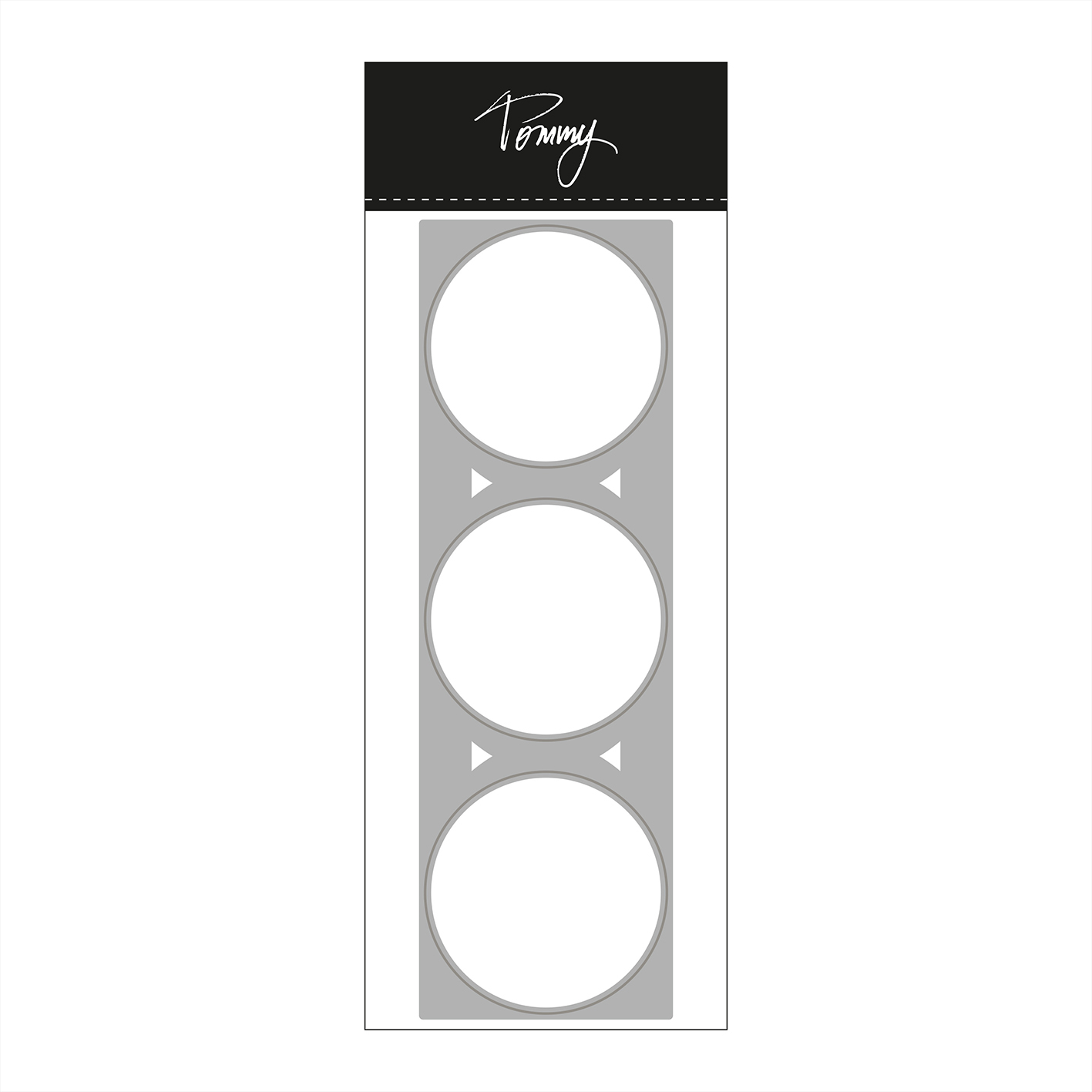 TOMMY ART - Tommy fustella - Basic die - 6 cm circle labels®