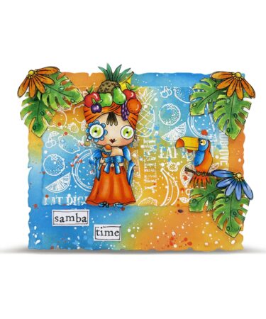 Alternative view of AALL & CREATE - Stamp Set - Samba Time