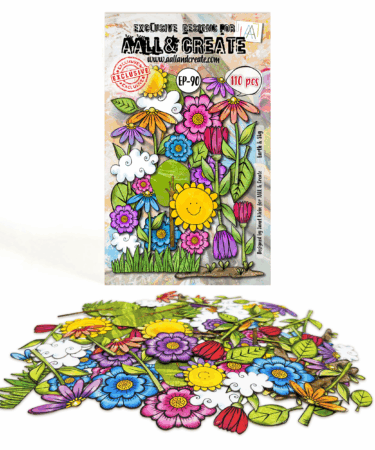 AALL & CREATE - Ephemera Die-Cuts Earth & Sky