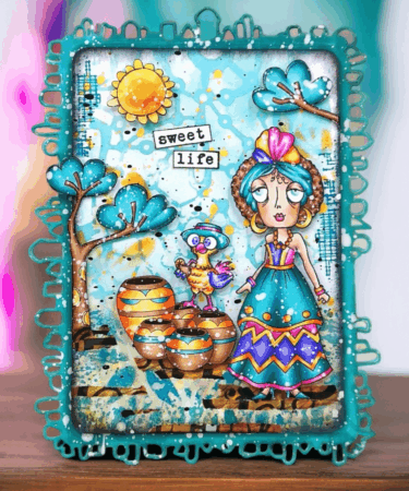 Alternative view of AALL & CREATE - Stamp Set - Island Queen Dee