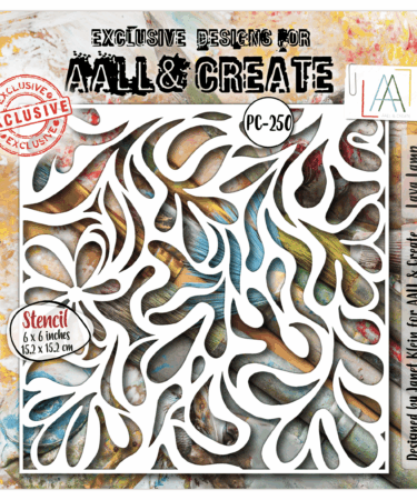 AALL & CREATE - Stencil - Lava Lamp