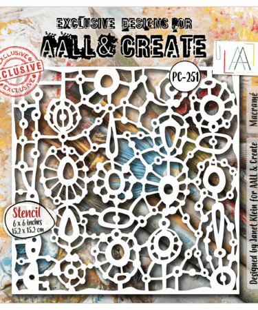 AALL & CREATE - Stencil - Macramé