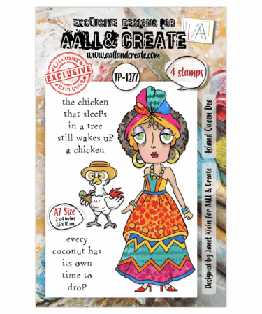 AALL & CREATE - Stamp Set - Island Queen Dee