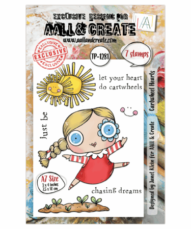 AALL & CREATE - Stamp Set - Cartwheel Hearts