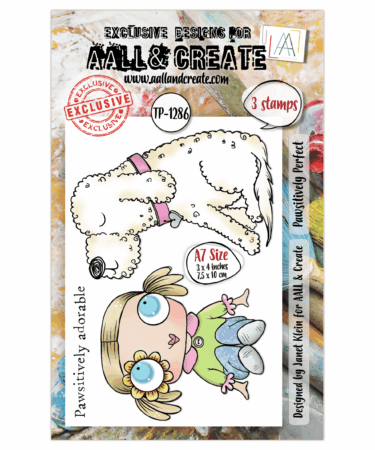 AALL & CREATE - Stamp Set - Pawsitively Perfect
