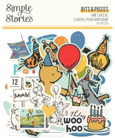 SIMPLE STORIES -  Collezione Say Cheese Classic Pooh Birthday - Bits & Pieces