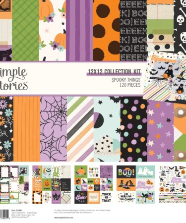 SIMPLE STORIES - Collezione  Spooky Things - Collection Kit