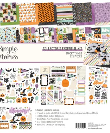 SIMPLE STORIES - Collezione  Spooky Things - Collector's Essential Kit