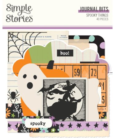 SIMPLE STORIES - Collezione  Spooky Things - Journal Bits & Pieces