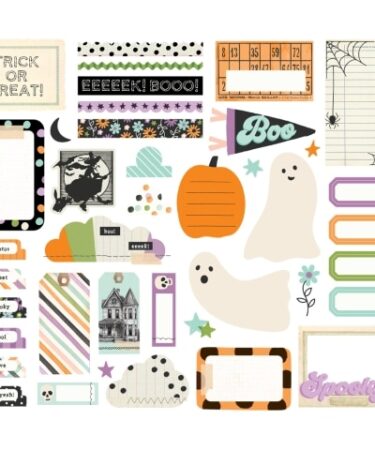 Alternative view of SIMPLE STORIES - Collezione  Spooky Things - Journal Bits & Pieces