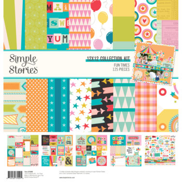 SIMPLE STORIES - Collezione FUN TIMES - Collection Kit