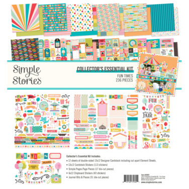 SIMPLE STORIES - Collezione FUN TIMES - Collector's Essential Kit