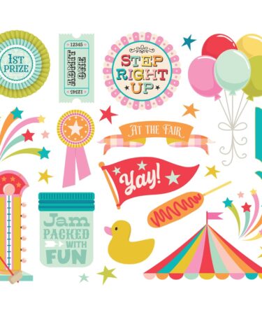 Alternative view of SIMPLE STORIES - Collezione FUN TIMES -  Big Bits & Pieces